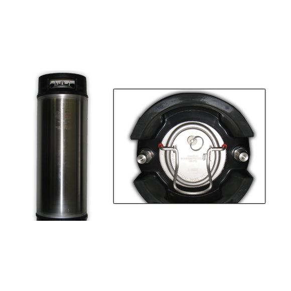 PREMIUM QUALITY Corny Keg Ball Lock 5 Gallon Pepsi Style Keg 2 Pack