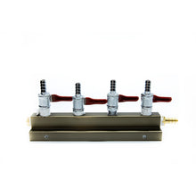 Load image into Gallery viewer, 4 Outlet Air Distributor With Check Valves 5/16"