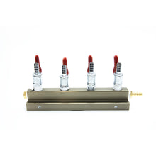 Load image into Gallery viewer, 4 Outlet Air Distributor With Check Valves 5/16"