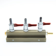 Load image into Gallery viewer, 3 Outlet Air Distributor With Check Valves 5/16"