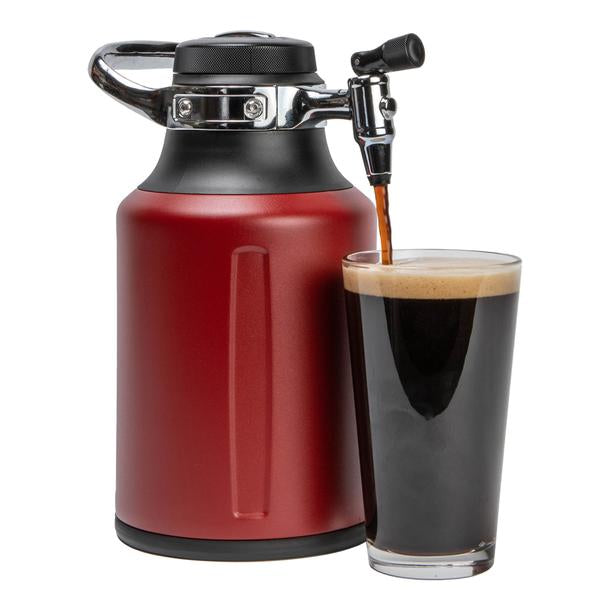 UKeg Go 64 Ounce Pressurized Growler - Chili Red