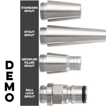 Load image into Gallery viewer, Intertap Stainless Steel Beer Faucet