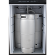 Load image into Gallery viewer, KOMOS Kegerator Dual Faucet With Stainless Steel Intertap