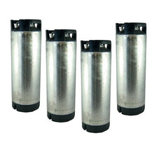 Load image into Gallery viewer, Corny Keg Ball Lock Pepsi Style Refurbished Keg - 5 Gallon - 4 Pack