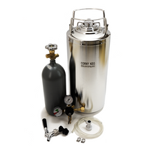 Load image into Gallery viewer, Whole Enchilada Cocktail Kit - New 5 Gallon Ball Lock Keg Kit Used 5lb. CO2 Cyl. and Keg Faucet
