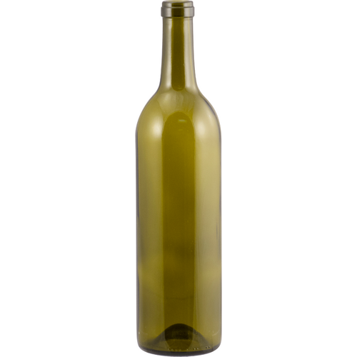 Bordeaux Wine Bottles - 750ml - Antique Green - 12 per case