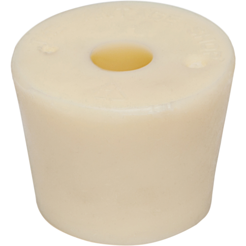 Rubber Stopper - #7 with Hole