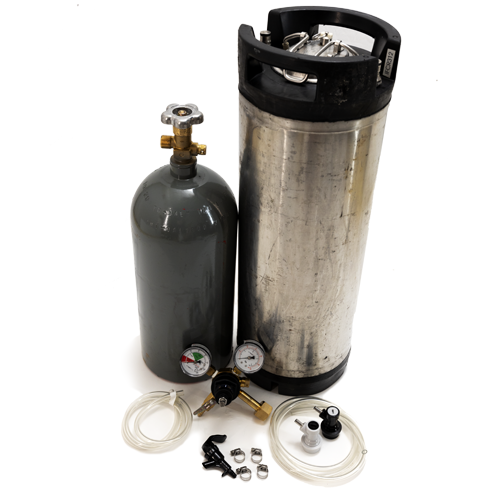 Whole Enchilada Pepsi style 5 Gallon Ball Lock Keg Kit 10lb with