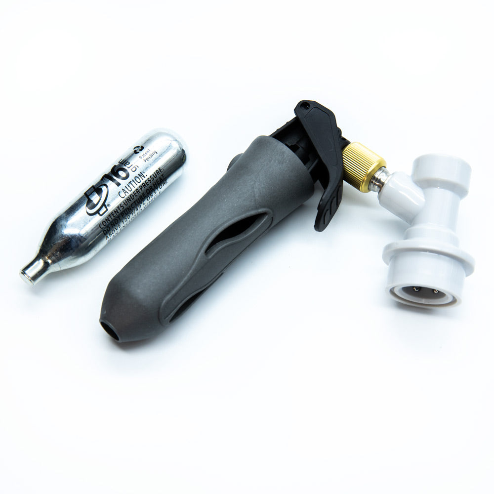 Hand Held CO2 Ball Lock Keg Charger Kit