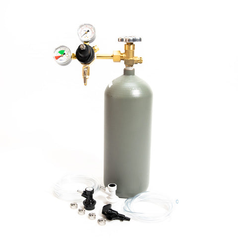 CO2 Ball Lock Kit 5 LB CO2 Cylinder