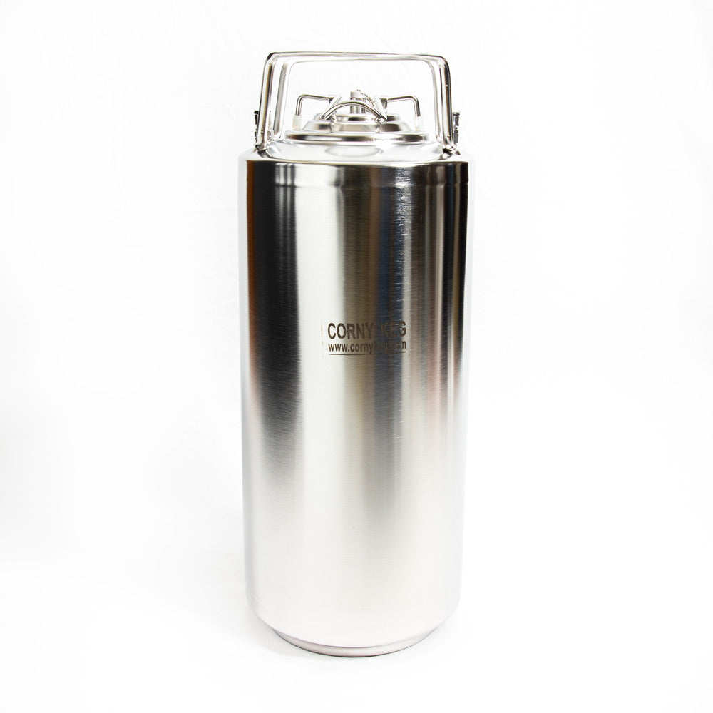 Cocktail Corny Keg 5 Gallon Ball Lock Keg - Stainless Steel