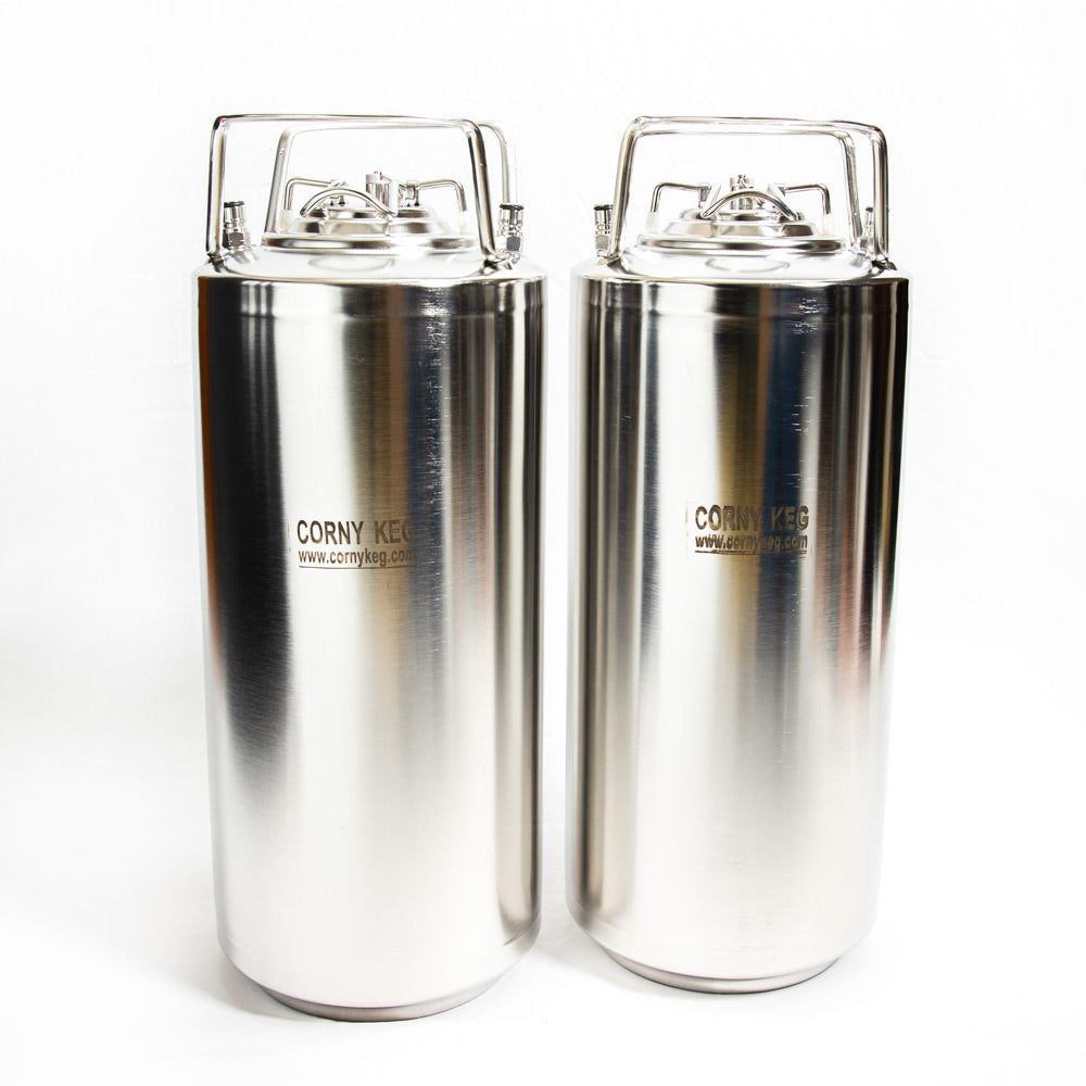 Torpedo Slimline Stainless Steel Ball Lock Keg - 1.5 Gallon Torpedo Slimline Stainless Steel Ball Lock Keg - 1.5 Gallon