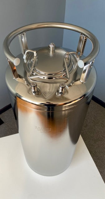 Corny Keg 12 Gallon Ball Lock Keg - Stainless Steel