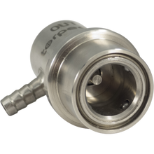 Load image into Gallery viewer, Stainless Steel Ball Lock Liquid Disconnect by Torpedo - 1/4&quot; Barb
