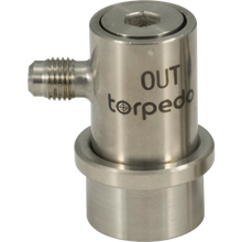 Load image into Gallery viewer, Stainless Steel Ball Lock Liquid Disconnect by Torpedo - 1/4&quot; MFL
