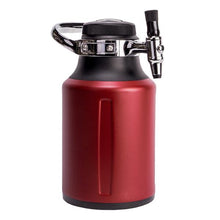 Load image into Gallery viewer, UKeg Go 64 Ounce Pressurized Growler - Chili Red
