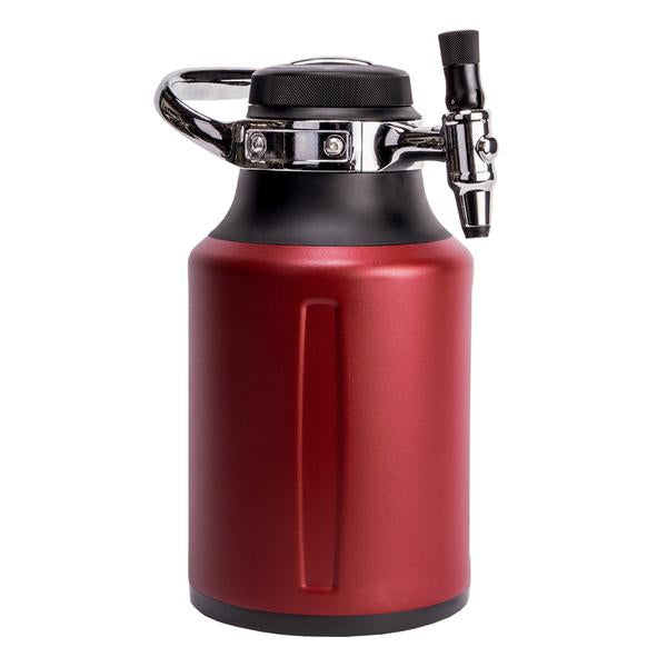 UKeg Go 64 Ounce Pressurized Growler - Chili Red