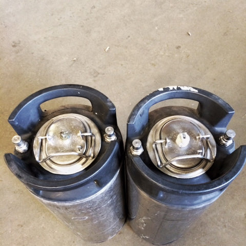 Used Pepsi Keg w/ Race Track Lid