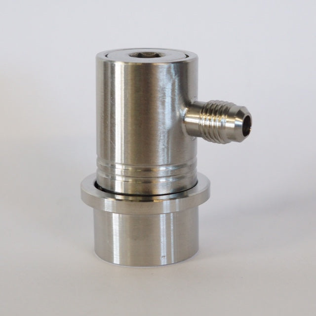 Stainless Steel Ball Lock Gas Connector - 1/4