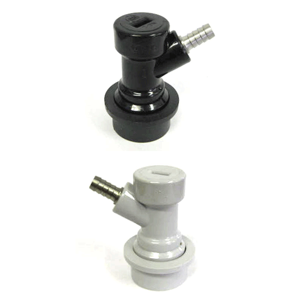 Ball Lock Connector Set 1/4" Barbs Corny Keg